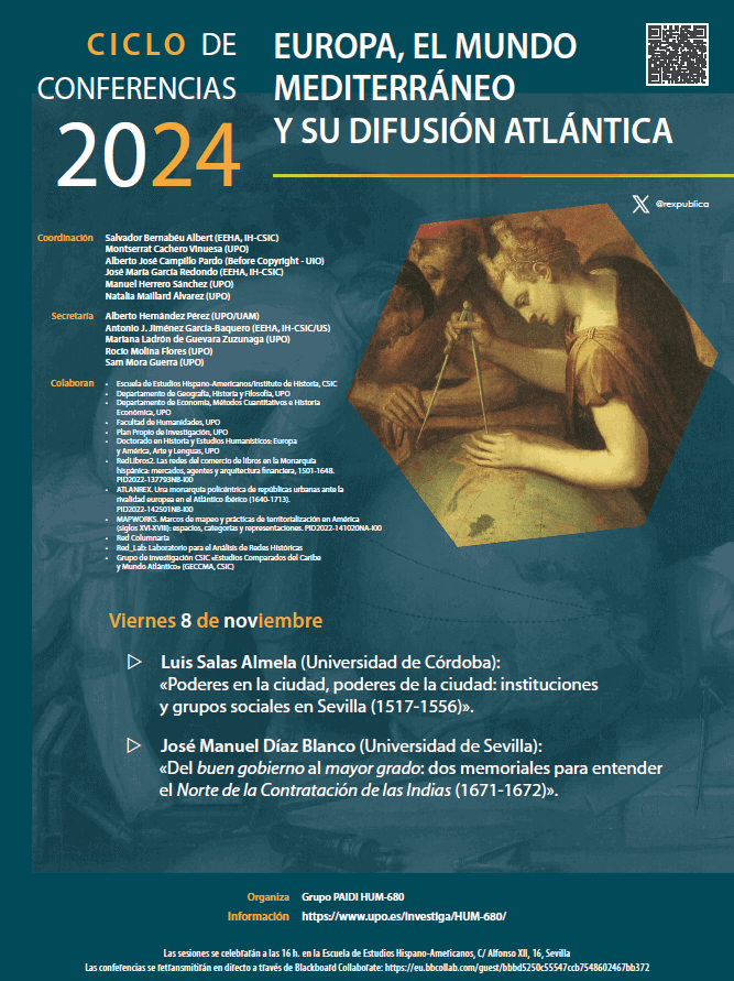 Cartel de la conferencia 8/11