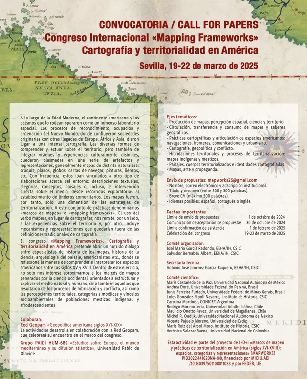 Cartel de la convocatoria