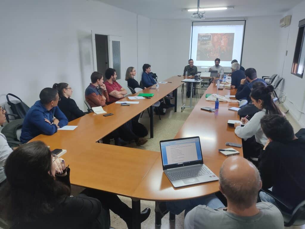 Fotografía de los participantes del seminario