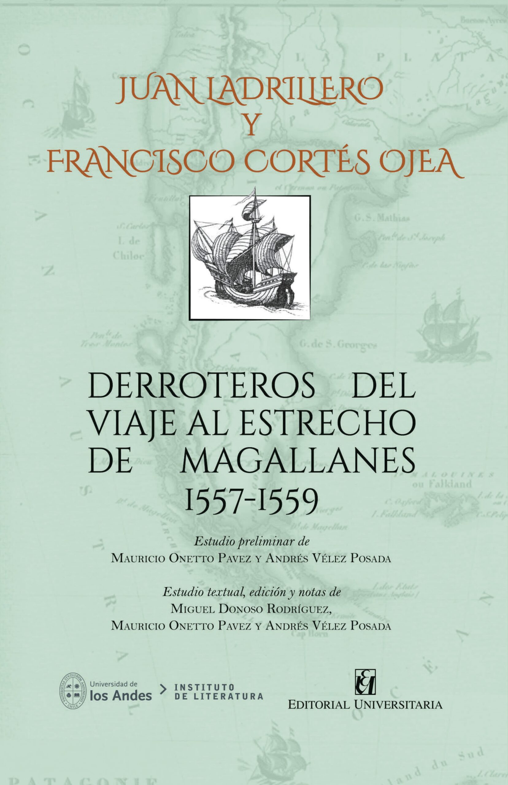 Portada Derroteros del viaje al estrecho de Magallanes 1557-1559