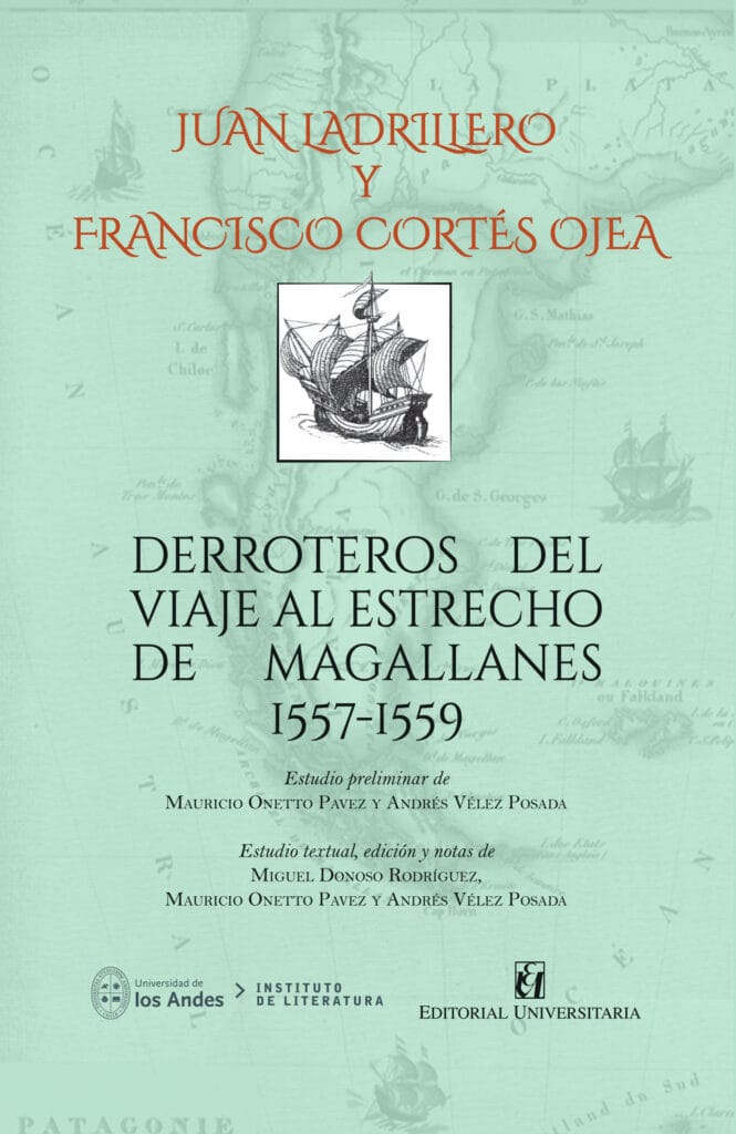 Portada Relacion Cartel Derroteros del viaje al estrecho de Magallanes 1557-1559