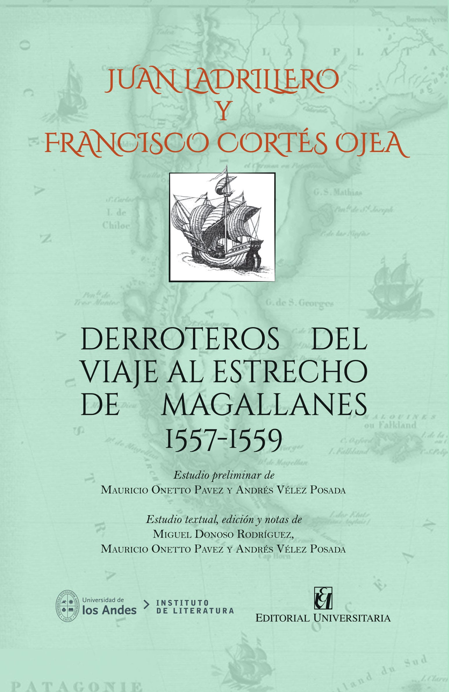 Portada Derroteros del viaje al estrecho de Magallanes 1557-1559